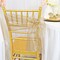 10 Pieces Champagne Organza Chair Sashes 8"x108" Sheer Elegant Chair Decor for Weddings & Events